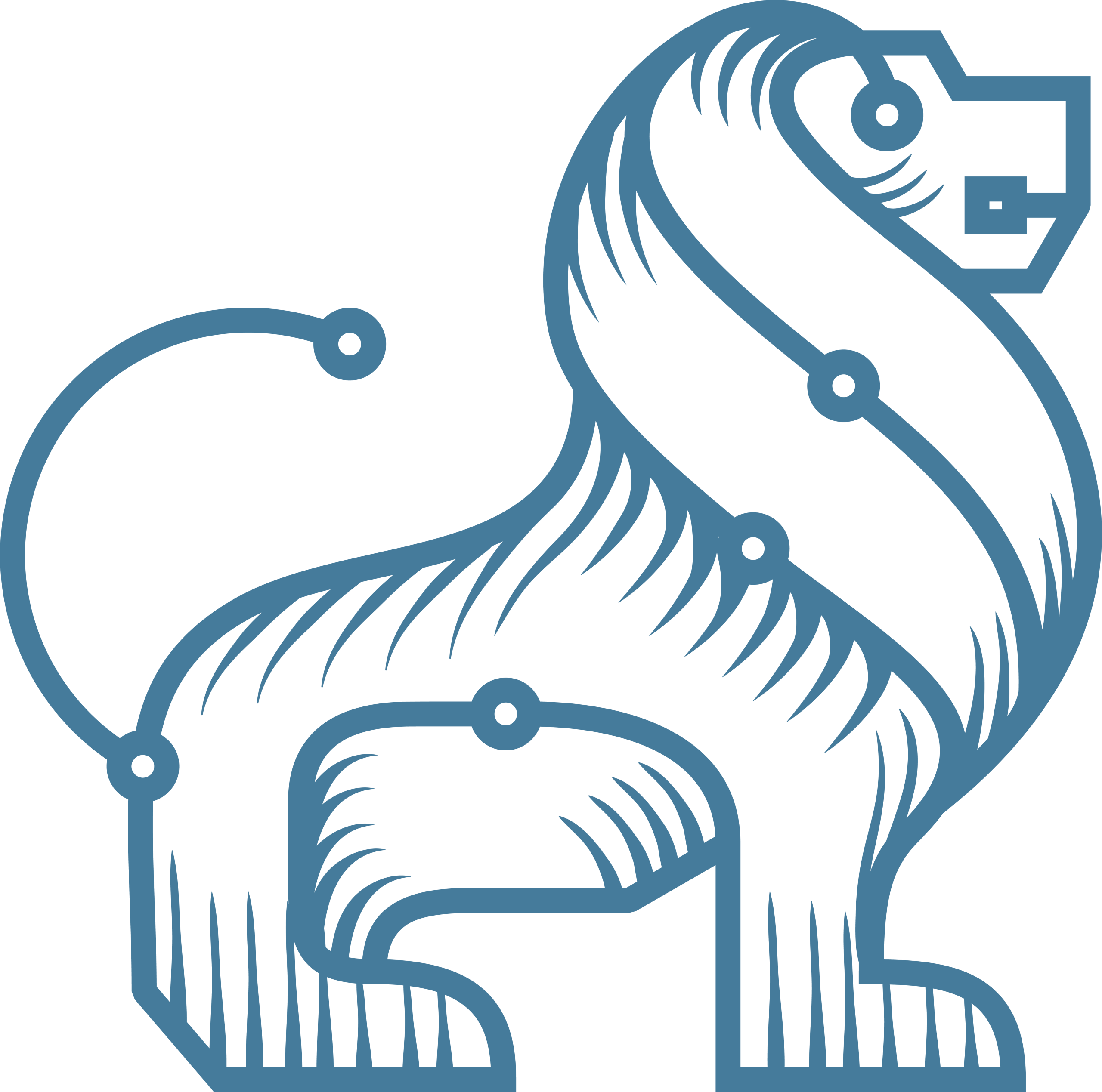 Roaring Leon lion logo